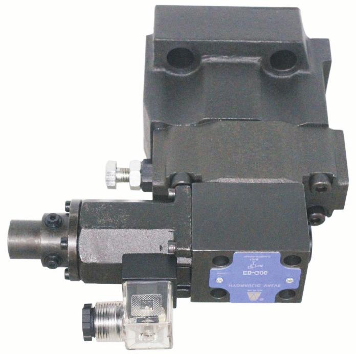 EG series proportional pilot operated relief valves EG series proportional pilot operated relief valves can change system pressure continuously by electrical input signal with safety valve.