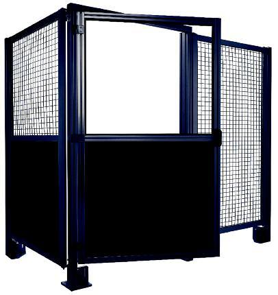 Machine Fencing System Machine Fencing System (MFS) The HepcoMotion MFS Machine Fencing System compatible with our MCS aluminium profile product range enables cost effective barriers to be