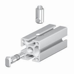 Connector components 1.2C Connector components Cross bushing As an alternative to the complete connector it is also possible to order the component parts.