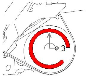 (2) Make sure the bottom ends of the springs are indexed the same left and right. This will ensure equal ride height. The lower ends of the springs should be at the 3 o clock position (Fig. 7-2).