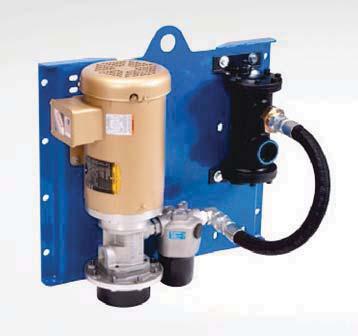 Fluid Cooling Industrial COLW Series 0916 COPPER & STEEL CONSTRUCTION Performance Notes Ideal for independent cooling and filtering of system oils Utilizes a high efficient EK series shell & tube