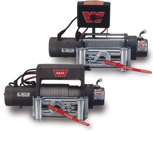 WARN WINCHES For when the going gets really tough you need the best in the line of winches and that's why Bearmach stock Warn Winches the range with serious pulling power.