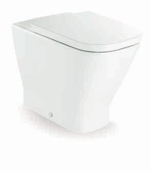 610mm Ambulant compliant The Gap Close Coupled Back to Wall Comfort Height Toilet Suite Soft close seat Quick release seat for 3 ltrs Bottom or