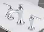Hole Mount Optional Deck Plate, DA667229, Sold Separately for 3-Hole Applications D225028 Chrome $237.00 D225028BN Brushed Nickel $309.00 Two Handle Centerset Lavatory Faucet 1.