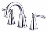 Chrome $121.00 D301115BN Brushed Nickel $169.00 D301115BR Tumbled Bronze $182.00 Two Handle Widespread Lavatory Faucet IMPROVED 1.2 gpm (4.