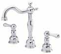 00 D560957BNT Brushed Nickel $164.00 D560957BRT Tumbled Bronze $176.00 ROMAN TUB FAUCET Two Handle Roman Tub Trim Kit without Spray 10 1/8" (257.
