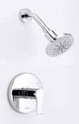 TUB & SHOWER FAUCETS South Shore Collection Single Handle Tub & Shower Trim Kit Requires Gerber Treysta Rough- In, G00GS500 or G00GS520 Series, Sold Separately. See Pages 54-55.