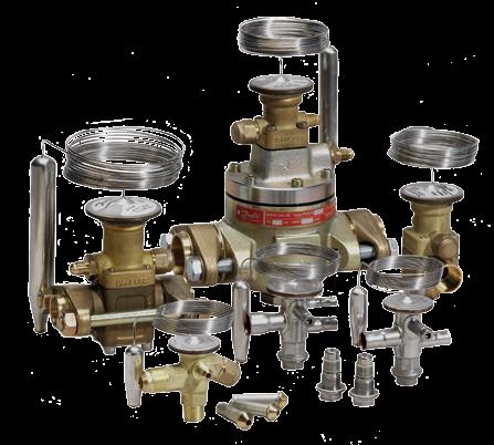 The complete Danfoss program of thermostatic expansion valves: Type Rated capacities in kw for range N R4a / R40A T 2 and TE 2 ) 0.5-5.5 0.4-0.5 0.8-9. 0.5-6.7 - and ) 0.6-6 0.45-2 0.45-2 0.6-7.
