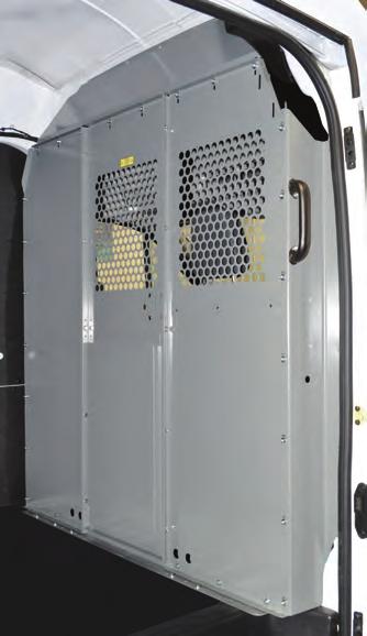 Additional accessory kits are available to customize your Adrian Steel composite partition even more. Sound Deadening Reduce the harshness of the cargo noise entering the cab area.