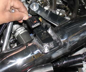 The stock bolts are used to fasten the mass air flow