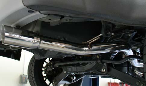 2 wheel, AWD and SC models Injen now sells a full polished stainless steel 60mm cat-back system with stainless steel slanted tip.