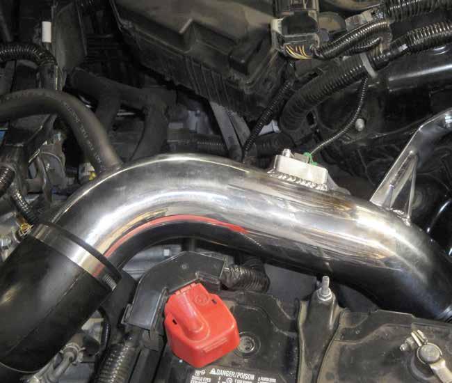 INSTALL G Figure I Refer to Figure I for step 24-25 Step 24: Connect the 5/8 hose G from the primary intake tube to the