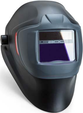 HEADTOPS HEADTOPS Represents ergonomic and lightweight flip-up combination of auto-darkening welding helmet and transparent protective visor.
