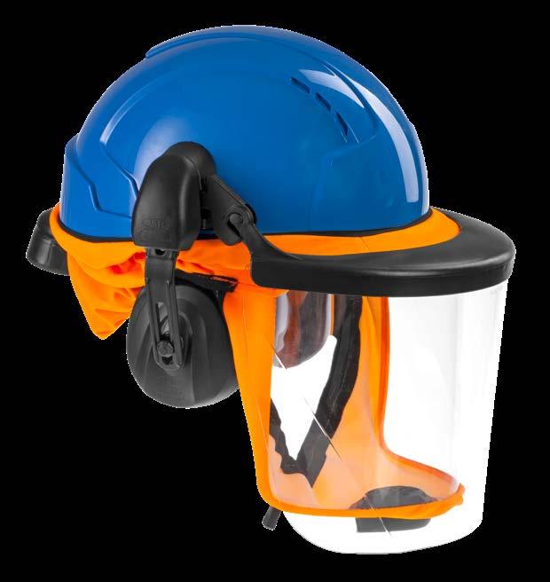 HEADTOPS HEADTOPS Protective shield CA-3 Safety helmet CA-4 The CA-4 safety helmet combines respiratory protection with protection of the head, face and ears.