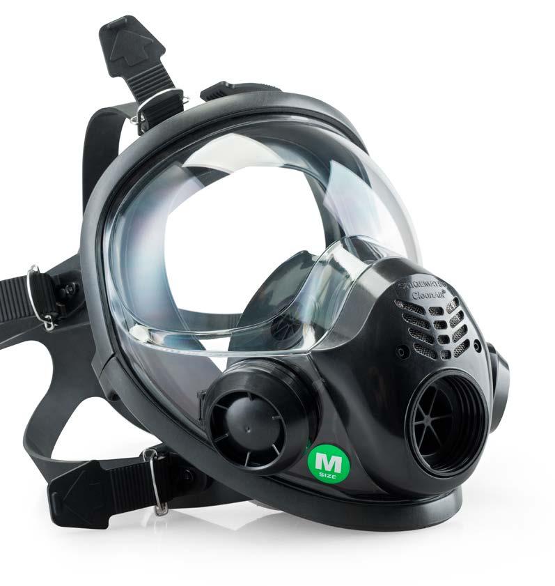 FULL FACE MASKS, HALF MASKS FULL FACE MASKS, HALF MASKS The full face mask Shigematsu GX02 uses a double seal flange which provides maximal seal while keeping a high level of comfort for the wearer.