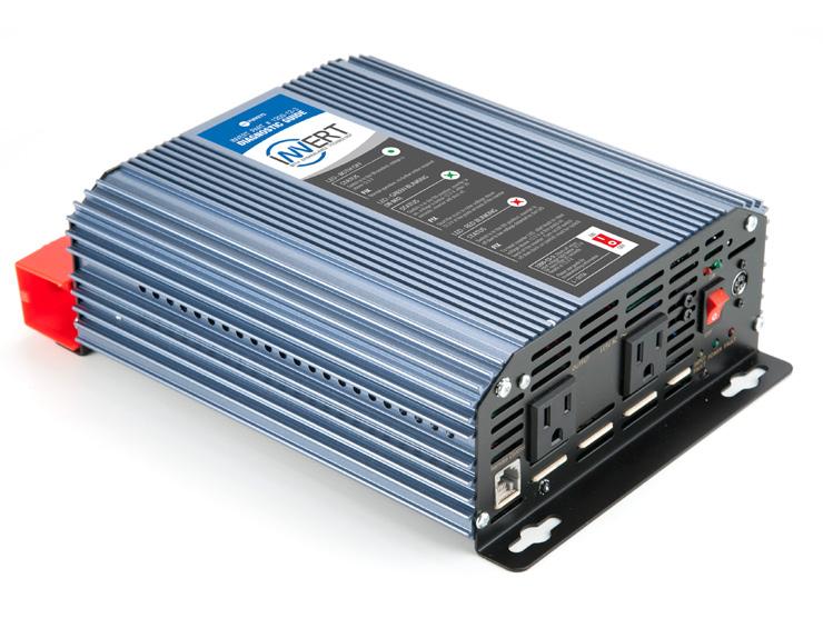 DC TO AC 1500 WATT POWER INVERTER Purkeys inverter converts 12 VDC to 110 VAC power so drivers can enjoy some of the comforts of home while on the road.