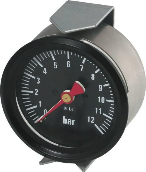 Pressure Duplex pressure gauge per DIN 38030 Panel mounting series for rail-vehicle braking systems Model PG21DPB, NS 60, 80, 100 and 130 WIKA data sheet PM 02.