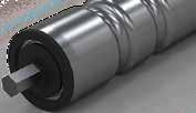 1-3/8" OD x 18 Ga GROOVED Roller 1-3/8" OD x 18 Ga Tube Material Axle Size Part Style Features Spring Pin Galvanized Flo-Coat