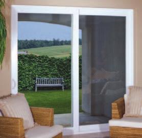 Premium Vinyl Swing Doors INSwINg & OutSwINg Attractive Valencia French and hinged doors with 4-1/2 wide reinforced stiles and rails.