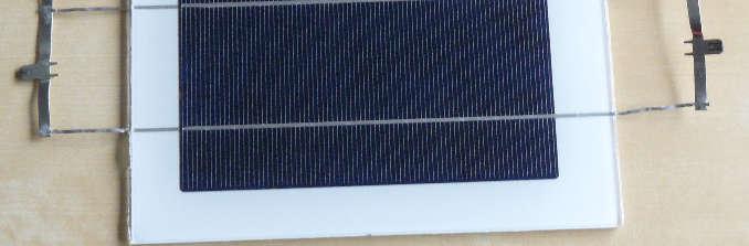 aluminium solar cell (Cz and mc) 1.