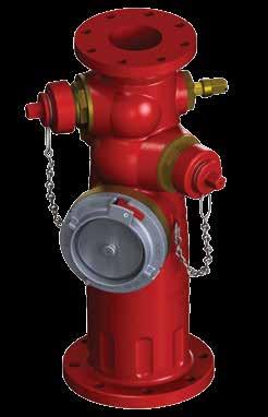 J-669 J-759 Monitor Fire Hydrant 3-Way Ductile Iron Product Features Integral Monitor Mounting Flange. Weight: 149 lbs (68 Kg). Meets or exceeds ANSI/AWWA C503.