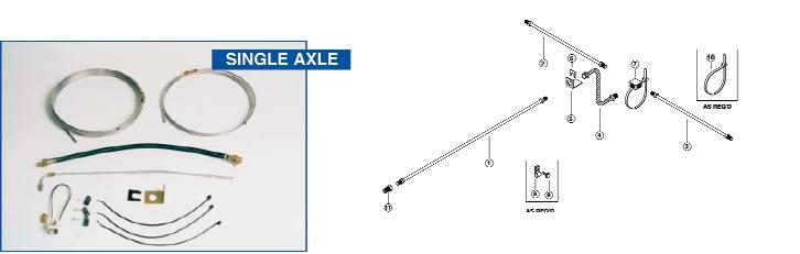 Hydraulic Brake Line Kits page 4 Features All kits are