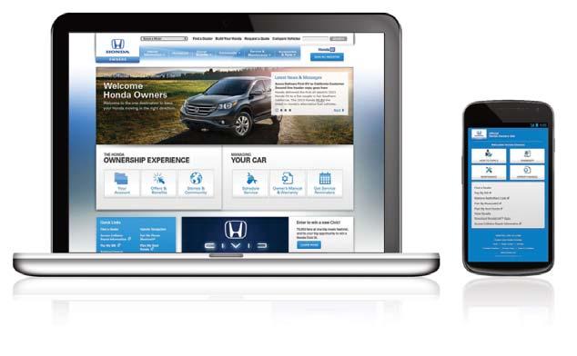 HondaLink featuring Aha TM HONDA OWNERS Access music and information programming, location-based services, and social media through your vehicle s audio system.