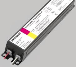 ballast 3 lamps on 4L ballast Key System Features New universal voltage (20-277) New small enclosure size 88% Ballast factor 30-40% Energy savings 0 F Starting <0% THD High luminous efficacy