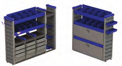 SmartSpace shelves are made of rugged components engineered to last in the toughest work environments.