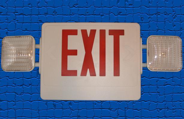 2HD-EXT LED Exit Sign Slim and low profile LED exit sign provides a crisp, clean look and excellent energy savings.
