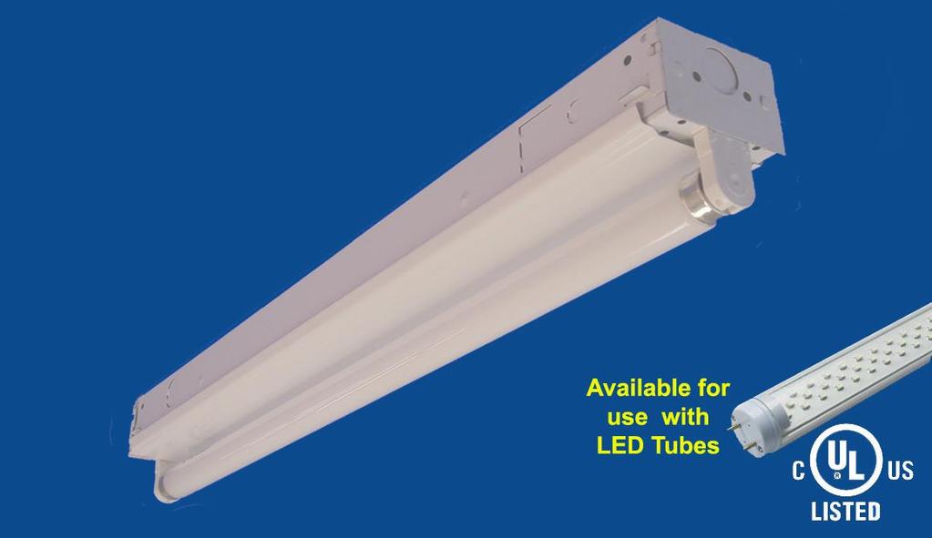 EC1 Series Economy Channel One Tube Application: This cost effective strip light is ideal for use in all residential, commercial and industrial areas where general lighting is desired.