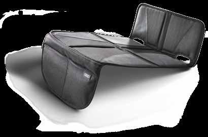 intelligent seat-belt guide. The height and width of the backrest are adjustable.