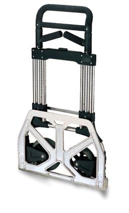 Toptruck - 100Kg Telescopic Folding Sack Truck A lightweight aluminium sack truck with a large toeplate. Ideal for travel, office and shop use.