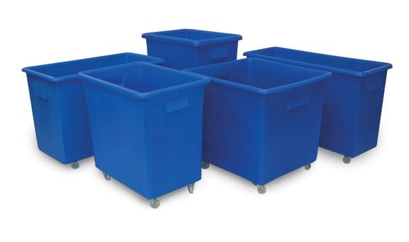 Bar/Premium Trucks Specially designed trucks available in a choice of various capacities to suit most environments. Both ranges manufactured from tough, food grade medium density blue polyethylene.