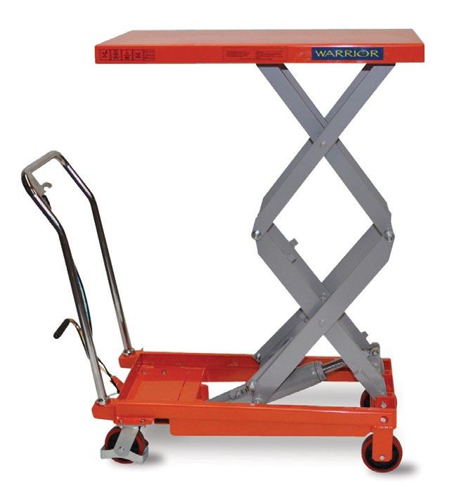 Lift Tables Manual Mobile Lift Tables Our comprehensive range of mobile lift tables are manufactured to withstand the most arduous working environments normally associated with industrial