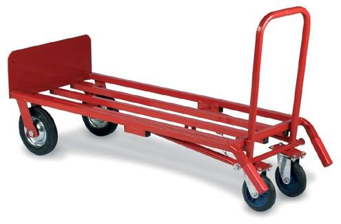Fitted with 100mm diameter double rear castors that provide extra stability Frame constructed from