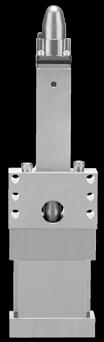 Pin Plate ylinder (L)KU32-X2359 How to Order uilt-in standard magnet type with magnetic field resistant auto switch KU 32 127 R L X2359 Nil L One-way lock ithout lock ith lock during clamping ore