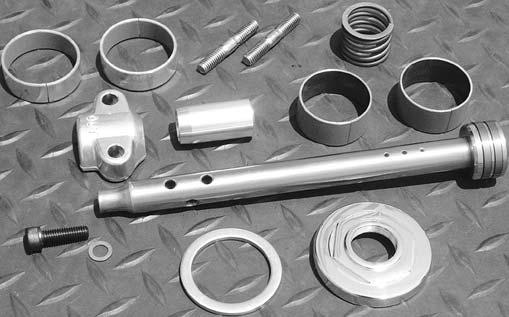 CHROME LOWER LEGS REPLACEMENT PARTS SEE PAGE -15 FOR FORK TUES 27-67 Top cap. OEM 45419-80. SOLD EACH 27-166 Spacer washer. OEM 5710.