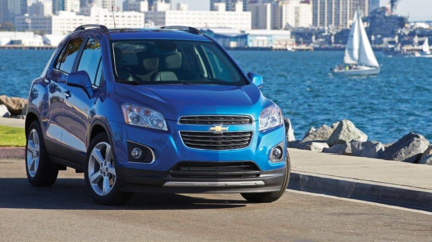 February 2015, Volume 17, No. 3 New Trax Added to Chevrolet s 2015 U.S. Lineup The all-new 2015 Trax, now Chevrolet's smallest SUV, offers the agility of a compact car with a 100.