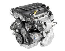 New Trax continued from page 1 1.4L 4-Cylinder Turbo The only available engine is a turbocharged 1.4L 4-cylinder engine (RPO LUV) that features a cast-iron block and an aluminum cylinder head.