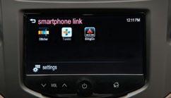 New Trax continued from page 2 The available BringGo app brings smartphone-enabled navigation that can be displayed on the large MyLink screen, and allows using the touch screen to control the