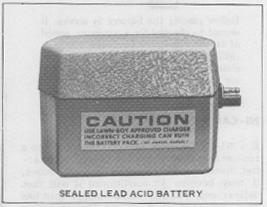 NICKEL-CADMIUM AND SEALED LEAD ACID (S.L.A.) SERVICING BATTERIES CAI!E MAINTENANCE The Nickel-Cadmium (NI-CAD) battery Part Number 681359 is a 12 volt dry cell type with 1 (A.H.