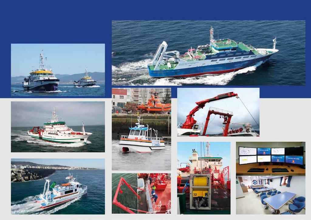 Oceanographic and research vessels - Oceanographic Survey Vessels. - Fishery Investigation. - Vessels for Crew formation and Fisheries Training.