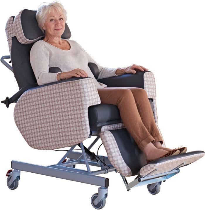 recline functionality, the Florien Elite has a choice of a waterfall or