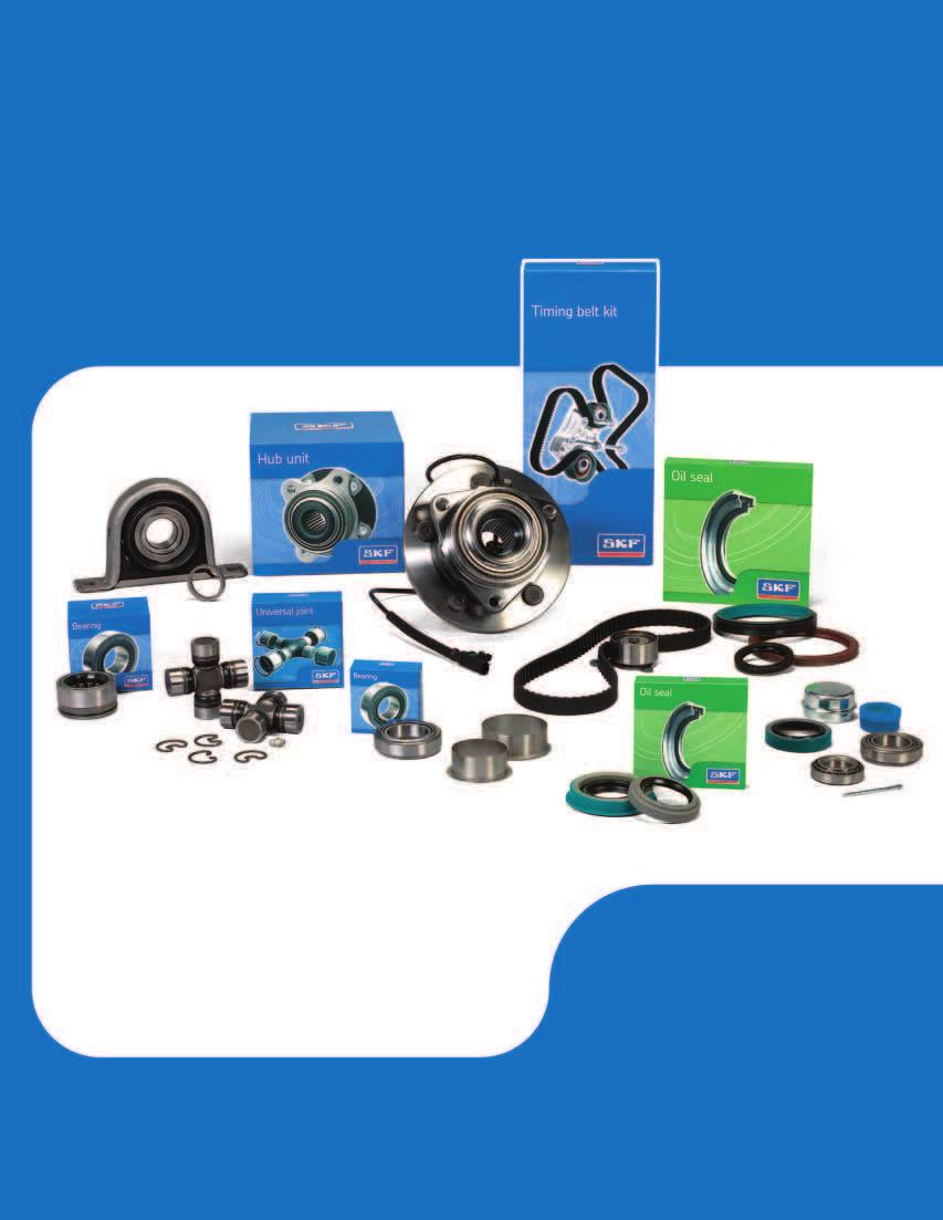 Automotive technicians worldwide are installing confidence with high quality SKF brand components.