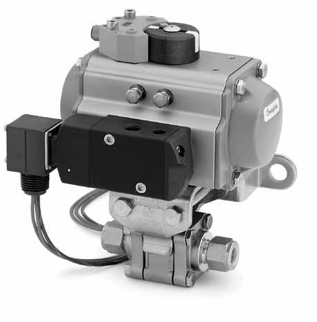 4 ISO 5211-Compliant s for Swagelok Ball s 60 s For valve features, materials of construction, and technical data, see the Swagelok Ball s, General Purpose and Special Application 60 catalog, MS 01