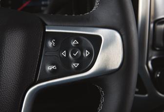 See Instruments and Controls in your Owner Manual. Audio Steering Wheel Controls Next/Previous Favorite Station button shown. Volume button is located behind the right side of the steering wheel.