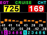 Page 4 3.4 Engine cruise mode Once in the cruise, press the F2/Down button to enable the Cruise Mode.