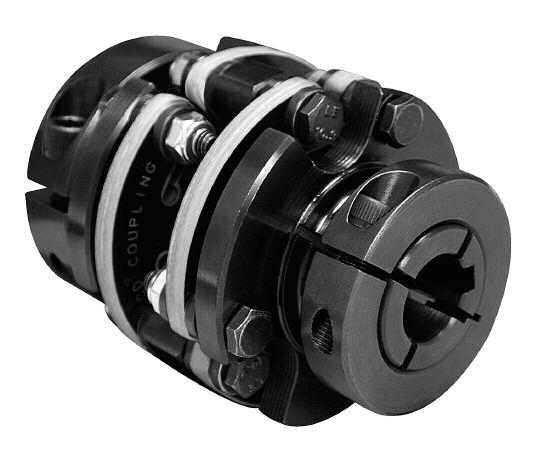 Double Flex -Performance Information Maximum Speed *Misalignments A Hub Clamped Hub 6P18A 0.29 6P22A 0.43 6P26A 0.75 6P30A 1.27 6P37A 2.54 6P45A 3.97 6P52A 5.65 6P60A 10.08 Max.