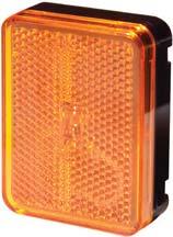 LED Sidemarker / Clearance Light with Reflectivity 202-1100 -